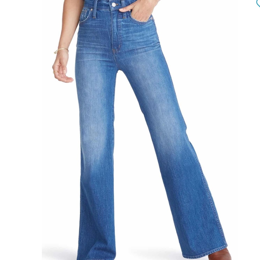 NWT Madewell High-Rise Flare Jeans sz 28